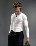 Full Sleeve Henley T-Shirt
