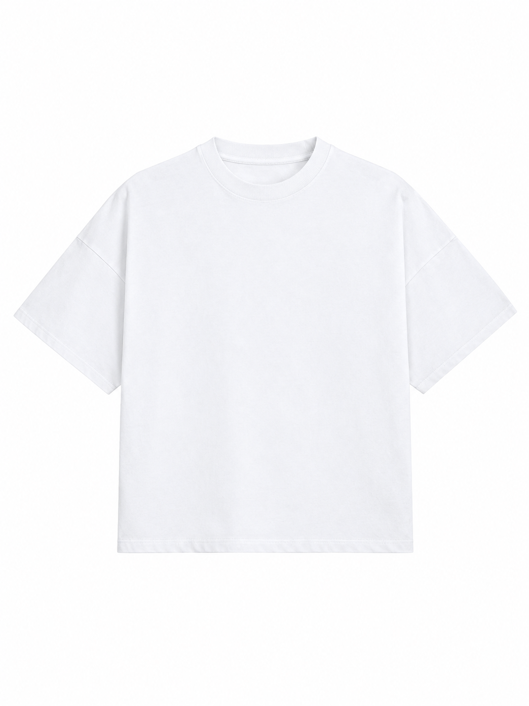 CROP T-SHIRT - WHITE