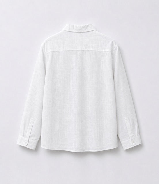 White Linen Shirt