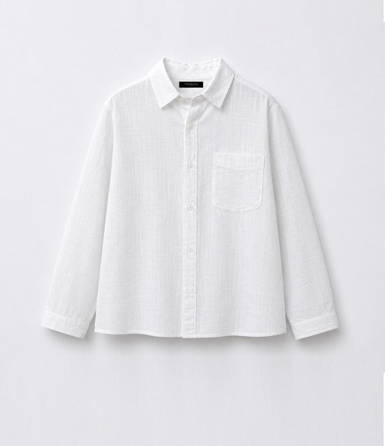 White Linen Shirt